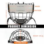 Junior Hockey Helmet Cage and Face Shield Combo