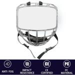 TronX S980 Hockey Full Face Shield Helmet Combo
