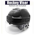 Clear Anti-Fog Hockey Half Visor for Youth & Adults