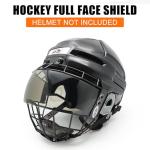 Junior Hockey Helmet Cage and Face Shield Combo