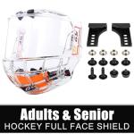 GY Hockey Clear Full Shield Helmet Visor