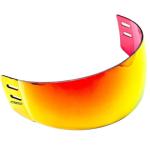 TronX S30 Red Mirrored Hockey Helmet Visor