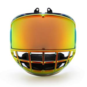 GY Hockey Junior Full Face Shield Visor - Revo Red