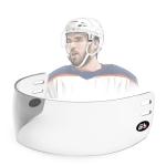 Clear Hockey Helmet Visor - Anti-Scratch, Anti-Fog