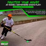 Green Biscuit 15-Pack Street Hockey Pucks