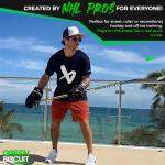 Green Biscuit 15-Pack Street Hockey Pucks