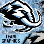 Franklin Sports Utah Mammoth Kids Hockey Goalie Mask