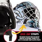 Franklin Sports Utah Mammoth Kids Hockey Goalie Mask