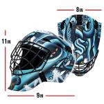 Franklin Sports Seattle Kraken Kids Goalie Mask
