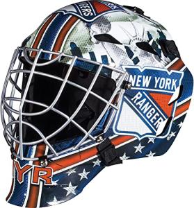 New York Rangers Replica Goalie Mask by Franklin