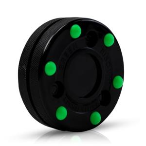 Green Biscuit Off-Ice Roller Hockey Puck