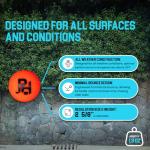 12-Pack All-Weather Street Hockey Balls - Durable & Bright