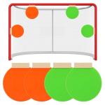 4P Magnetic Hockey Shooting Targets, Luxiv Silicone Shooting Goal Discs for Training Magnet Lacrosse Goal Targets for Soccer, Baseball Practice