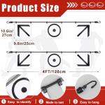 Outus 8 Pcs Hockey Shooting Net Targets for Hockey and Lacrosse Training Aid Lacrosse Goal Targets Tool and Training Equipment for Adult Goalie Practice Shot Accuracy Improving