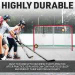 Franklin Sports Shooting Targets - Hockey + Lacrosse Goal Shooting Targets + Training Equipment - Practice for Hockey + Lacrosse - Backyard Training + Practice Equipment