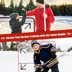 Outus 8 Pcs Hockey Shooting Net Targets for Hockey and Lacrosse Training Aid Lacrosse Goal Targets Tool and Training Equipment for Adult Goalie Practice Shot Accuracy Improving