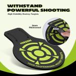 Hikeen 4 Pcs Professional Hockey Targets-Durable 5mm Thick PVC Goal Targets Can Withstand Powerful Shooting，Ideal Training Equipment for Hockey, Lacrosse, Soccer Accuracy Practice
