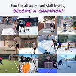 Top Shelf Targets Sniper 8-inch Magnetic Shooting Targets Limited Edition Purple for Hockey and Lacrosse Excellent Practice Tool & Training Equipment Now with Free Set of tethers.