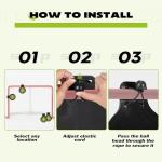 Hikeen 4 Pcs Professional Hockey Targets-Durable 5mm Thick PVC Goal Targets Can Withstand Powerful Shooting，Ideal Training Equipment for Hockey, Lacrosse, Soccer Accuracy Practice