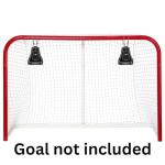 TronX Hockey Metal Bell Targets - 2 Pack of Metal Bells - Hockey Net Shooting Targets, Equipment to Help Improve Shot Accuracy for Kids, Teens, Adult Players (Large 2-Pack (10.5" H x 8.5" W))