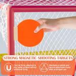 4+1Pcs Magnetic Hockey Targets-Withstand Powerful Shooting Silicone Goal Target Discs with Bag Ideal Training Equipment for Hockey, Lacrosse Nets & Soccer Baseball Practice Accuracy