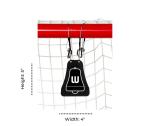 Winnwell Hockey Metal Bell Targets - 2 Pack 4"x5" Metal Bells - Hockey Net Shooting Targets, Training & Practicing Equipment to Help Improve Shot Accuracy for Teens & Adult Players