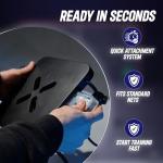 XDT Xtreme Hockey Shooting Targets 2-Pack – App Compatible Smart Shooting Targets – Corner Goal Trainer for Accuracy & Precision – Heavy-Duty Durable Design – Fits Standard 72” Hockey Nets