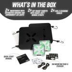 XDT Xtreme Hockey Shooting Targets 2-Pack – App Compatible Smart Shooting Targets – Corner Goal Trainer for Accuracy & Precision – Heavy-Duty Durable Design – Fits Standard 72” Hockey Nets