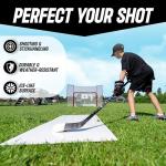 Better Hockey Extreme Pro Shooting Pad - Size 28 x 57 3/16 inches - Simulates The Feel of Real Ice - Easy to Carry - Great for Shooting, Passing and Stickhandling - Weather Proof Coating