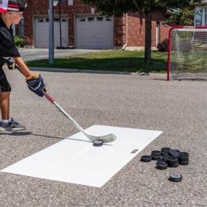 TronX Hockey Hockey Shooting Pad – 24” x 48” Synthetic Ice Board for Stickhandling, Passing & Shooting Extreme – Off-Ice Training Mat - Get Better