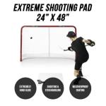 TronX Hockey Hockey Shooting Pad – 24” x 48” Synthetic Ice Board for Stickhandling, Passing & Shooting Extreme – Off-Ice Training Mat - Get Better