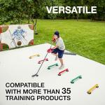 Hockey Revolution My Puzzle Durable Flooring Tiles - Slick Interlocking Training Surface for Stickhandling, Shooting, Passing - Build Your Own Platform (8 Tiles (9.39 sqft)