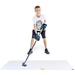 Shooting Pad for Hockey Training – 30"x60" Roll-Up Surface for Stickhandling, Passing & Shooting – Real Ice Feel Practice Board – Hockey Skills Training Aid for All Ages