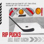 Snipers Edge Hockey - Hockey Shooting Pad - Small 24" by 48" - Simulates Real Ice, Heavy Duty, Weather Proof Coating, Portable and Convenient