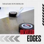 Snipers Edge Hockey - Hockey Shooting Pad - Small 24" by 48" - Simulates Real Ice, Heavy Duty, Weather Proof Coating, Portable and Convenient