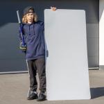 Shooting Pad for Hockey Training – 30"x60" Roll-Up Surface for Stickhandling, Passing & Shooting – Real Ice Feel Practice Board – Hockey Skills Training Aid for All Ages