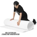 Better Hockey Portable Roll-Up Shooting Pad - Feels Like Real Ice, for Passing Stickhandling and One Timers, Large 4.5 Foot x 10 Foot Size