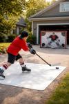 Hockey Shooting Pad - 48"x96" Sports Training Aid for Shooting, Passing and Stickhandling