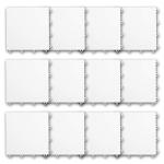 Franklin Sports Synthetic Ice Hockey Shooting Pad - Fake Ice Dryland Tiles for Shot Training Stick Handling Skills Practice - Hockey Training Equipment - 4' x 3' Feet