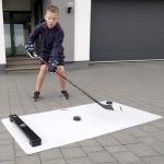 Hockey Revolution Shoot Pad + Passer One Timer - Hockey Sports Training Aid for Shooting, Passing and Stick handling - Hockey Skills Training Practice Surface 30"x 60" - Reel Ice Feeling Roll Board