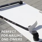 Hockey Revolution Shoot Pad + Passer One Timer - Hockey Sports Training Aid for Shooting, Passing and Stick handling - Hockey Skills Training Practice Surface 30"x 60" - Reel Ice Feeling Roll Board