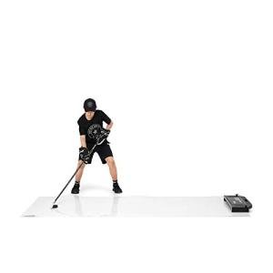 Better Hockey Extreme Passing Kit Pro - Great Training Aid for Shooting, Stickhandling and One Timers - Large Shooting Pad with Puck Rebounder - Simulates The Feel of Real Ice