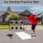 Golden Sport Hockey Shooting Pad Ice Hockey Training Equipment, 24" x 48", Use Training Aid for Shooting, Passing & Stickhandling, Portable and Convenient