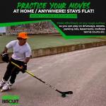 Green Biscuit Off-Ice Hockey Puck 4 Pack