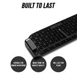 Better Hockey Extreme Passing Kit Pro XL - Great Training Aid for Shooting, Stickhandling and One Timers - Extra Large Shooting Pad with Puck Rebounder - Simulates The Feel of Real Ice