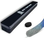 ACE HOCKEY Shooting Pad 30" x 60" with Puck Passer - Synthetic Ice Mat Hockey Puck Rebounder Included - 12.5 sqft Shoot Pad with Double Sided Passer for One Timers - Practice Hockey Shooting, Passing