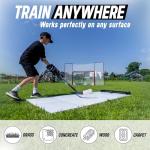 Better Hockey Extreme Dryland Flooring Tiles - Synthetic Ice Panels for Hockey, Professional Quality Training Aid for Shooting, Passing and Stickhandling - Total Size 22.5 Square Feet, 10-Tile Pack
