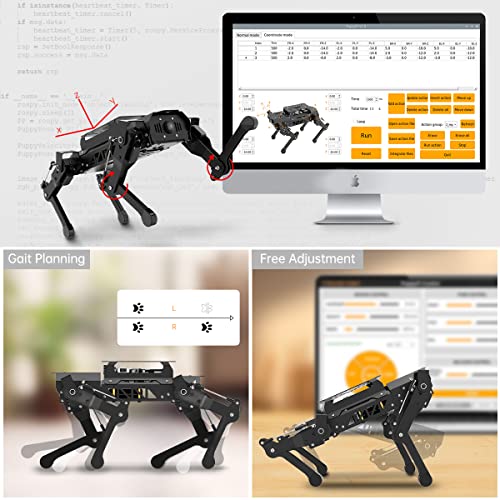 HIWONDER AI Vision Quadruped Bionic Robot Dog