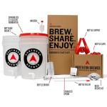 Homebrewing Starter Set with Amber Beer Kit