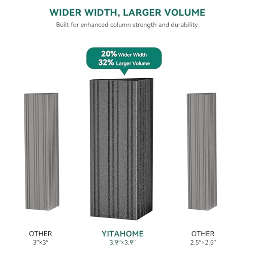 YITAHOME 10x12ft Hardtop Gazebo with Netting and Curtains